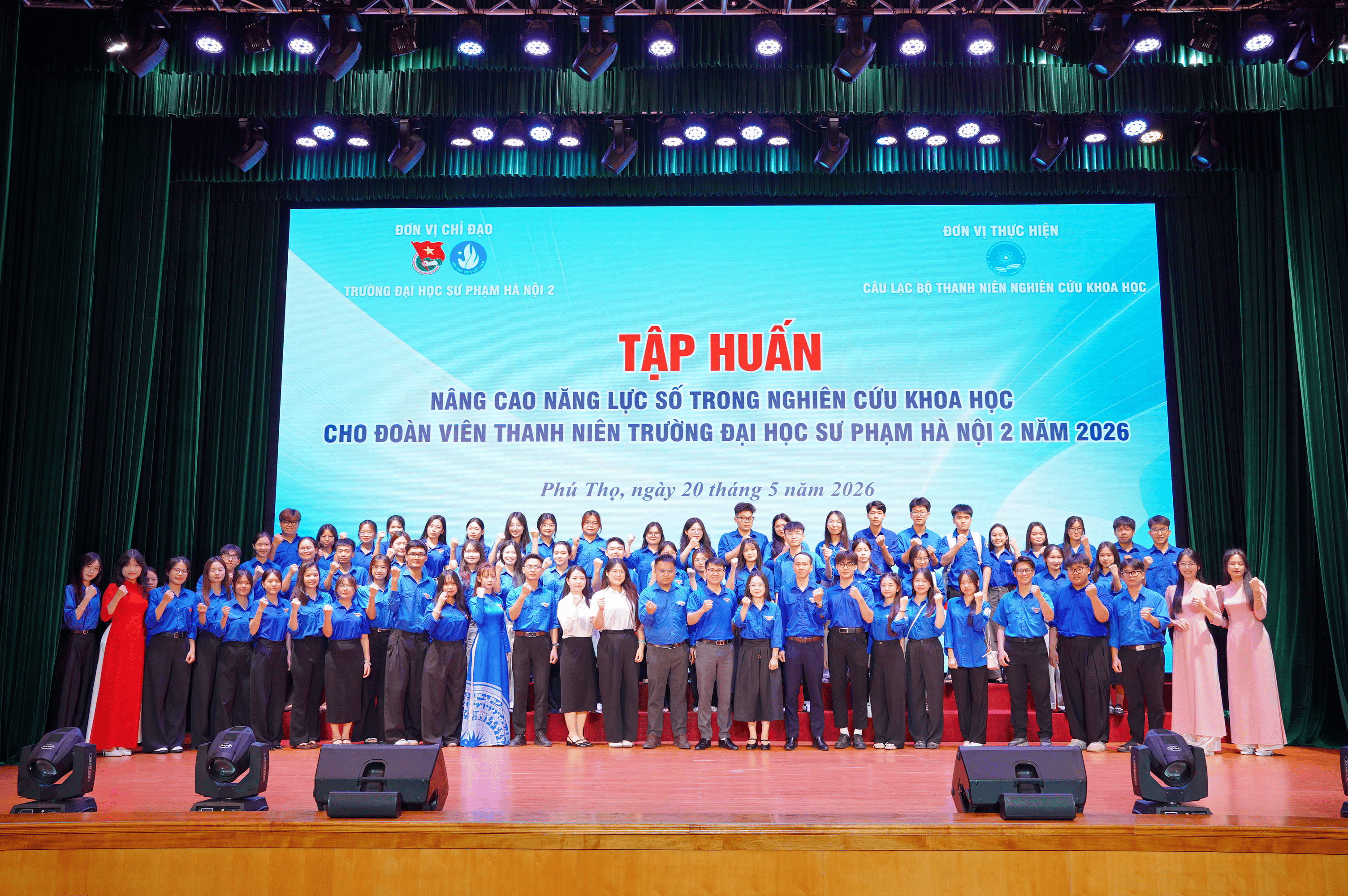 Tập huấn: “Nâng cao năng lực số trong nghiên cứu khoa học cho đoàn viên thanh niên Trường ĐHSP Hà Nội 2, năm 2026”