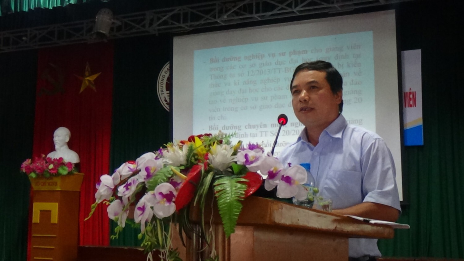 Tập huấn công tác “Bồi dưỡng theo tiêu chuẩn chức danh nghề nghiệp giáo viên, giảng viên”