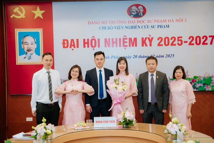 Đồng chí Nguyễn Thị Việt Nga – Phó Viện trưởng Viện Nghiên cứu Sư phạm tái đắc cử chức danh Bí thư chi bộ nhiệm kỳ 2025 – 2027