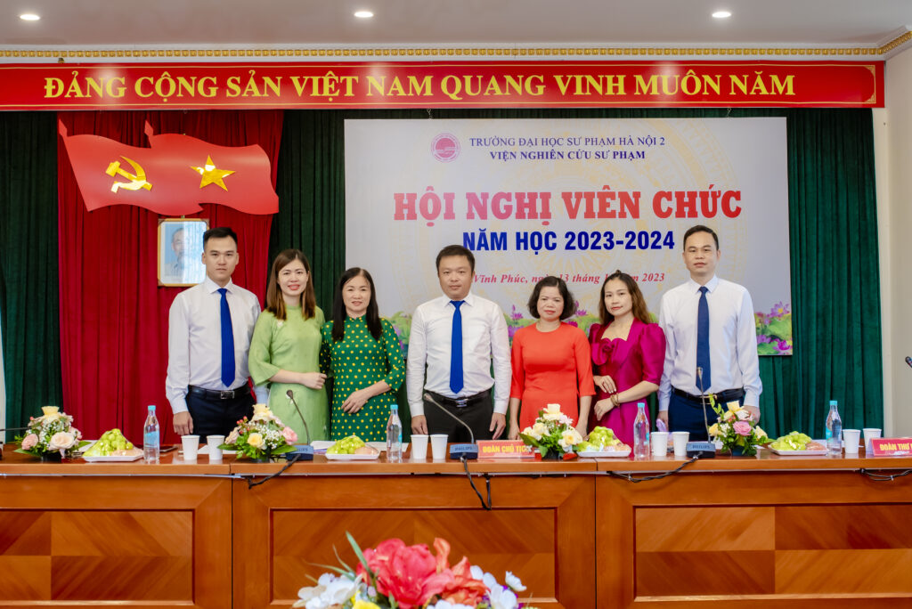 Hội nghị viên chức Viện Nghiên cứu Sư phạm năm học 2023-2024