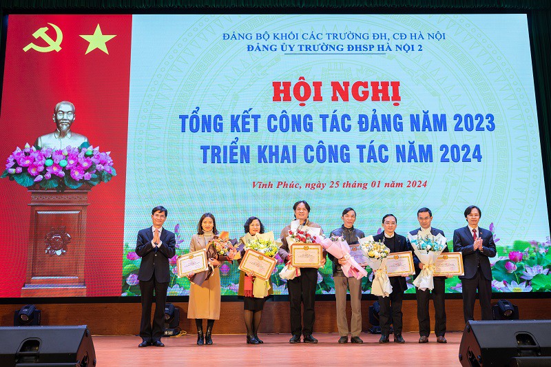 Hội nghị Tổng kết công tác Đảng năm 2023 và triển khai nhiệm vụ trọng tâm năm 2024